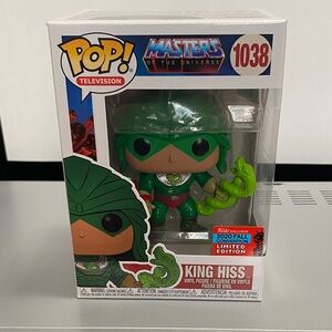 Funko Pop! #1038 King Hiss Masters of the Universe 2020 Fall Convention Edition